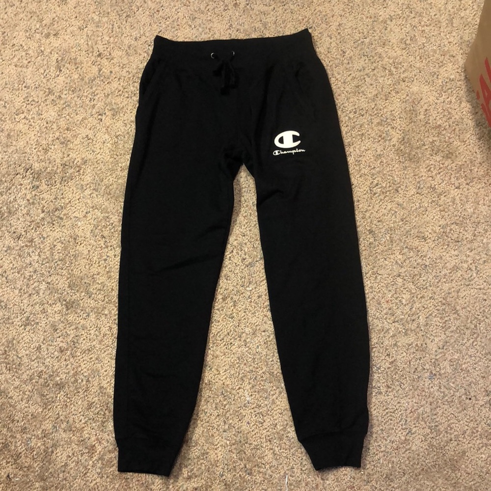 Black champion sweats